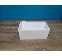 SEYLAB | Bac à Déchets pour Surjeteuse, Compatible BROTHER M343D/1034DX/1334DS, Imprimé en 3D en France Bac Surjeteuse Bac à Surjeteuse (Blanc)