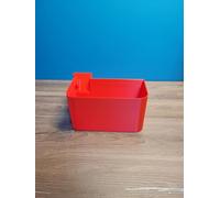 SEYLAB | Bac à Déchets pour Surjeteuse, Compatible SINGER 14SH644 / 14SH654 / 14SH755 / S01 0L, Imprimé en 3D en France Bac Surjeteuse Bac à Surjeteuse (Rouge)