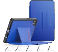 SEYMAC stock Coque pour Samsung Galaxy Tab A9 8.7'' 2023 SM-X110/X115/X117, Étui de Protection Galaxy Tab A9 avec [Support Multi-Angles] & Emplacement pour Carte, (Bleu)