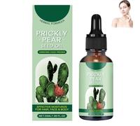 Seymal Huile de Cactus Bio, Huile Anti-âge Anti-Rides et Anti-cernes, Huile Visage for Gua Sha, Huile de graines de Figue de barbarie,raffermissante et hydratante for Tous Types de Peau(1pc)