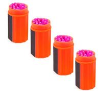 Seymal Kit De Survie D'allumettes étanches, 20 Pièces/Baril, Kit D'allumettes Anti-Tempête avec étui, Allumettes Portables for Allume-Feu D'extérieur en Cas d'urgence, for Camping, Randonnée, Pêche