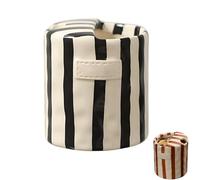 Seymal Mug à Café En Céramique Fait Main, Tasse Rayée Rétro Peinte à La Main, Verre à Café Sans Anse Esthétique, Mug En Céramique Pour Latte Ou Thé Au Lait