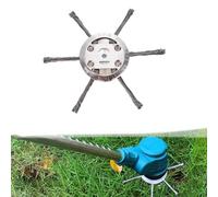 Seymal Tête De Coupe-Bordures Universelle, Tête De Rechange De 6 Pouces for Coupe-Bordures électrique sans Fil à Batterie, Coupe-Herbe, Lame Métallique