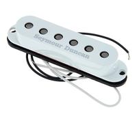 Seymour Duncan Micro pour guitare électrique SSL-6 Custom Flat Strat micro simple Blanc