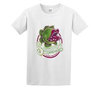Seymours Organic Plant Food Little Shop of Horrors 198'S Cult Movie Mens Short Sleeve White XXL