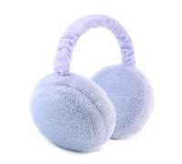 SEYUFN Pliable Cache-oreilles Femme Cache oreille Fille Réglable Cache-oreilles Hiver Cache-oreille Chaud Protege Oreille Femme Peluche (Violet clair)