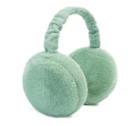 SEYUFN Pliable Cache-oreilles Femme Cache oreille Fille Réglable Cache-oreilles Hiver Cache-oreille Chaud Protege Oreille Femme Peluche (Vert)