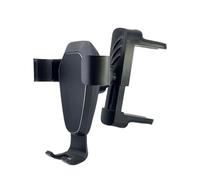 SEYUGOPTI Support Téléphone pour Sortie d'air Ronde Universel | Compatible avec Benz C & Smart 453 2015-2021, pour iPhone 17 16 15, Fixation Anti-Vibration, Adapté aux Sorties d'air Rondes