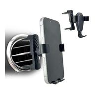 SEYUGOPTI Support Téléphone Voiture Gravité pour Ronde, Porte Telephone Voiture pour Mercedes C Classe Smart 453 Fortwo et Audi A1 Smart 453 Fortwo Forfour 2015-2021- pour iPhone, pour Galaxy