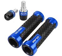 SEYXF Embouts de Guidon Poignée De Guidon De Moto Se Termine Tasses De Poids D'équilibre pour Y-AMAHA YZF 600 pour Thundercat YZF600 1996-2006 2005 Bouchons De Guidon Extrémité De Poignée(Turquesa)