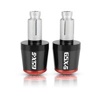 SEYXF Embouts de Guidon pour Suzuki GSXS750 GSXS1000 GSX-S 750 1000 GSX S 750 1000 2015 2016 2017 2018 Poignée De Guidon De Moto Poignées D'extrémité(Rosso)