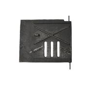 SEZAM 20,5 x 25 cm - Porte de four en fonte - Porte de four en faïence - Porte de révision