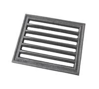 SEZAM 20 x 16,5 cm - Grille de four en fonte - Différents diamètres - Compatible avec poêle à cheminée - Grille de four - Grille de four - Grille à charbon