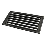 SEZAM 30 x 15 cm (29,7 x 14,7 cm) - Grille de four en fonte - Différents diamètres - Compatible avec poêle à cheminée - Grille de four - Grille de feu - Grille à charbon