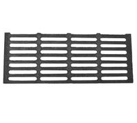 SEZAM 43 x 17 cm - Grille de four en fonte - Différents diamètres - Compatible avec le poêle à cheminée - Grille de four - Grille de feu - Grille à charbon