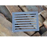 SEZAM Grille de four en fonte - 15 x 11,3 cm - Différents diamètres - Compatible avec les cheminées, cheminées, fours et cheminées - Accessoires de rechange