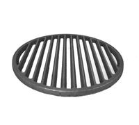 SEZAM Grille de four ronde en fonte Diamètre 310 mm Grille de four en fonte Différents diamètres Convient pour poêle à cheminée, grille de table, grille de four, grille de four, cheminée Accessoires