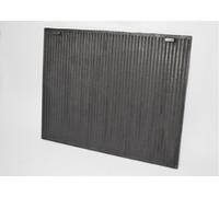 SEZAM plaque décorative en fonte pour habillage de cheminée Plaque de cheminée durable, Plaque de four en fonte - 46,5 x 35 cm