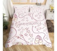 Sezhiqeu Housse de Couette 140x200 Gémeaux, Parure de Lit Constellations 1 Personne en Microfibre Douce Imprimée 3D avec 2 Taies d'oreiller avec Fermeture Éclair A.3869