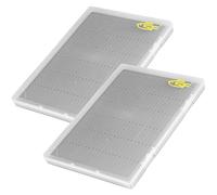 SF Boîtes à Mouches de Collection A5 Grande Capacité Boîte de Pêche à la Mouche Couvercle Transparent Tube Mousse Boîte à Mouches 2 Pièces
