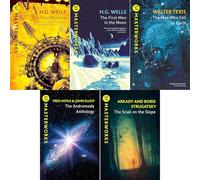 SF Masterworks Collection: 5 Novels of First Contact & Parallel Worlds, Featuring H.G. Wells, Walter Tevis, The Strugatsky Brothers & More (5-Book Set)
