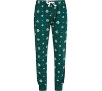 SF Minni - Pantalon lounge pour enfants PC5169 (128) (Blanc/vert bouteille)