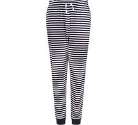SF - Pantalon lounge homme/femme unie PC5065 (S) (Bleu marine/blanc rayé)