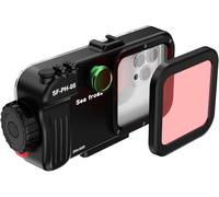 SF-PH-05 Étui étanche universel pour téléphone sous-marin de 20 m / 65ft avec filtre rouge, pour la plupart des smartphones, plongée sous-marine