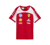 Puma Sf Ferrari Replica Short Sleeve T-shirt Rouge M Femme