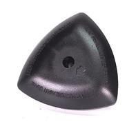 SF SANFOR 88044 Bouton pour autocuiseur adaptable à Magefesa Star13 avec vis noire Blister Compatible Bouton triangulaire pour autocuiseurs 7 x 7 x 3 cm