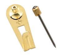 SF Schalter FLOREAT SF, Crochet mural 2, avec aiguilles à tête cylindrique, crochet simple en laiton plaqué Quantité:1