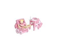 Le Toy Van Ensemble nurserie pour maison de poupée SF STUDIOS Pearl Bébé articulé bois FSC
