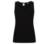 SF Vêtements Femmes Noire T-shirt En Coton Élasthanne