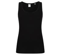 SF Vêtements Femmes Noire T-shirt En Coton Élasthanne