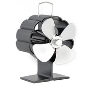SF118S Ventilateur à détection automatique 4 pales alimenté par la chaleur pour bûches de bois pour brûleur de plus grand air alimenté par la chaleur St Wood Poêle à bois Souffleur non électrique