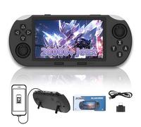 SF3000 Console de Jeux Portable rétro,20000+ Jeux, 14+ émulateurs,écran IPS HD de 4,5 Pouces,processeur Double cœur,Recharge d'urgence pour téléphone Portables,Livres électronique/Musique/vidéo (64G)