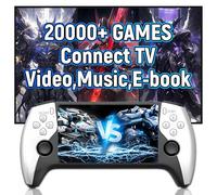 SF3500 Console de Jeu rétro Portable Console Portable,20000+ Jeux 14 émulateurs Console retrogaming,écran IPS 5 Pouces 854*480P,Connexion TV/E-Book/Music/Video/Recharge d'urgence du téléphone,3000mAh