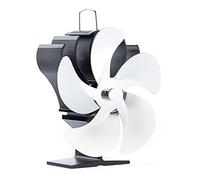 SF602S Ventilateur de poêle à bois à 5 pales alimenté par la chaleur, grand air silencieux avec souffleur à bois alimenté par la chaleur, non électrique