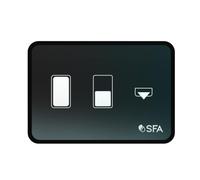 SFA-Clavier électronique Luxe, façade verre noir SN-SWITCH4