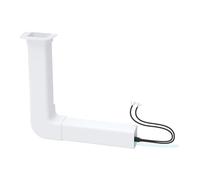 Pompe de relevage de condensats - SFA - Sanicondens Clim Pack S - Goulotte blanche - Kit installation complet - 21 dBA