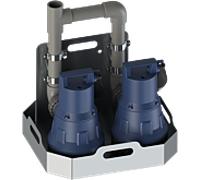 SFA Rainkit SANISUB 800, 2 Pompes KITEPSUB015 pour eaux de pluie, eaux claires et grises