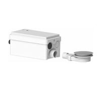 SFA - Pompe de relevage avec bonde incluse Sanidouche Flat (46 dB) Silencieux - 2 entrées - Seuil d'Enclenchement Bas (30mm) - 35,9 x 16,2 x 21,6 cm - 250W - Made in France