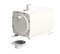 SFA - Sanifloor+ 2 - Pompe Relevage Et Bonde - Pour Sol Souple - Pour Douche Italienne - Sans Fil - Haut Débit - Pompe : 29,5 x 17,8 x 29,8 cm - Bonde : Ø21 x 23,7 x 6,8 cm - 400W - Made In France