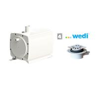 Sanibroyeur SFA Sanifloor+ 4 Pompe et Bonde de Douche italienne pour receveurs Wedi HIFLOOR4 0055P