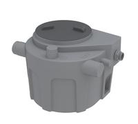 SFA - Sanifos 110 - Station De Relevage Eaux Grises Et Pluviales - A Enterrer - Pompe Automatique - Installation Et Manutention Faciles - 4 Entrées - Maison - 72,2 x 58,6 x 51,5 cm - Made in France