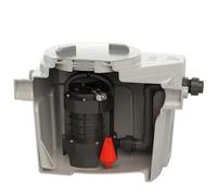 SFA - Sanifos 110 - Station De Relevage Eaux Usées - A Enterrer - Pompe Automatique - Installation Et Manutention Faciles - 4 Entrées - Maison Individuelle - 72,2 x 58,6 x 51,5 cm - Made in France