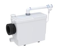 Déchiqueteuse intégrée SaniPACK pour une salle de bain complète 44 cm scarico verticale