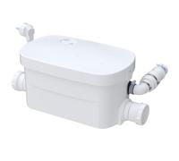 SFA - Sanipompe Douche - Pompe Relevage Douche - 2 Entrées - Douche Et Lavabo - Silencieuse 46 dB(A) - Enclenchement Bas (65 mm) - Dimensions Compactes 29,3 x 17,7 x 16,7cm - 250W - Made In France