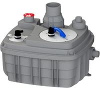 SFA - Station de Relevage à Poser Eaux Chargées Sanicubic 1 VX - Pour Évacuer Toutes les Eaux Usées - Accès Direct & Sécurisé à la Pompe - 672 x 551 x 509 mm - Made in France