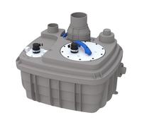 SFA - Station de Relevage à Poser Eaux Chargées Sanicubic 1 VX - Pour Évacuer Toutes les Eaux Usées - Accès Direct & Sécurisé à la Pompe - 672 x 551 x 509 mm - Made in France